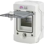 ECH-4G Obudowa natynkowa 4 mod. IP65 drzwi transparentne
