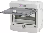 ECH-8G Obudowa natynkowa 8 mod. IP65 drzwi transparentne