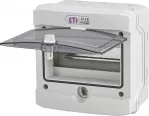 ECH-8G Obudowa natynkowa 8 mod. IP65 drzwi transparentne