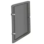 DOOR-ECH-24PT Drzwiczki transparentne