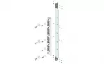 LG-T-B185-H P3 Wspornik z izolatorem POP 100/185 3-bieg. do szyn prądowych o rozstawie 100/185 mm, montowany w poziomie na wspornikach WP-T