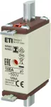 NH000/I gG 100A/500V Wkładka topikowa NH - zwłoczna / KOMBI / Zaczepy izolowane