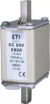 NH00/K 200A/80V DC Wkładka topikowa NH - aplikacje DC / Z wybijakiem