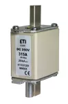 NH00 100A/250V DC Wkładka topikowa NH - aplikacje DC