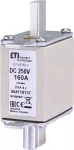 NH00/K 100A/250V DC Wkładka topikowa NH - aplikacje DC / Z wybijakiem