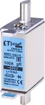 NH000 UQ gR 80A/690V Wkładka topikowa NH - ultraszybka