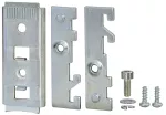 DIN EK 00 125-150 Uchwyt mocujący na szynie TH35 - Rozłącznik bezpiecznikowy HVL EK-00 (Dwie szyny o rozstawie 125 mm lub 150 mm)