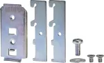 DIN KVL-00 100-150 Uchwyt mocujący na szynie TH35 - Rozłącznik bezpiecznikowy KVL-00 (Dwie szyny o rozstawie 100 mm lub 150 mm)