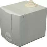 EZBN 1653 16A, 400V, Gniazdo tablicowe proste z puszką natynkową IP44
