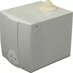 EZBN 1653 16A, 400V, Gniazdo tablicowe proste z puszką natynkową IP44