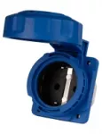 EEH 16 S Gniazdo tablicowe 250V/16A IP68 SCHUKO