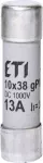 CH10x38 gPV 13A/1000V DC Wkładka topikowa cylindryczna PV