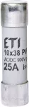CH10x38 gR 25A/900V AC/DC Wkładka topikowa cylindryczna PV gR 900V