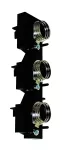 RS-60/273-5 Listwa DII/szerokość 45 mm/dla grubości szyn 5 i 10 mm, 3-biegunowa (wysokość 195 mm), 500V