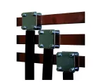 PK40/34X10 Zacisk płytkowy do szyn 40 mm, obszar przyłącza 34x10 mm