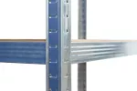 AWTOOLS REGAŁ 6 PÓŁEK 225x90x50 NOŚNOŚĆ 300kg / 6,0mm - WCISKANY SZYBKI MONTAŻ