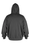 Bluza rozpinana z kapturem COMFORT, szara, rozmiar M
