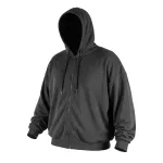 Bluza rozpinana z kapturem COMFORT, szara, rozmiar M