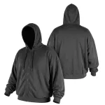 Bluza rozpinana z kapturem COMFORT, szara, rozmiar L