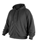 Bluza rozpinana z kapturem COMFORT, szara, rozmiar XXL