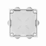 PK-4 puszka natynkowa 133x133x64 6 dławic IP 55 - kolor biały