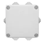 PK-5 puszka natynkowa 133x133x83 6 dławic IP 55 - kolor biały