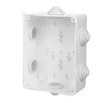 PK-6 puszka natynkowa 158x118x94 6 dławic IP 55 - kolor biały