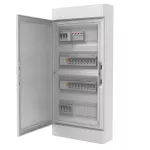 ELEGANT rozdzielnica 4x12 PE+N natynkowa IP 40 - kolor biały