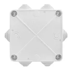 PK-5 puszka natynkowa 133x133x83 6 dławic IP 55 - kolor biały
