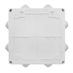 PK-8 puszka natynkowa 196x196x78 8 dławic IP 55 - kolor biały