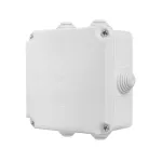 PK-2 puszka natynkowa 108x108x58 6 dławic IP 55 - kolor biały