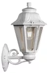 Oprawa elewacyjna kinkiet BISSO/ANNA CLEAR Fumagalli E27 wys.450 mm, szer.275 mm IP55 230V biały / tworzywo sztuczne