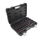 AWTOOLS ZESTAW NASADEK UDAROWYCH 1/2" 26cz./10-24mm/ KRÓTKIE I DŁUGIE BLACK LINE