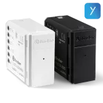 Elektroniczny przekaźnik bistabilny 2 Z; 6A; 110…230V AC; YESLY BLE biały