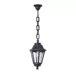 Oprawa ogrodowa wisząca Sichem/Anna CLEAR Fumagalli E27 wys.800 mm, szer.220 mm IP55 230V czarny / tworzywo sztuczne