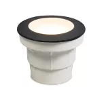 Oprawa najazdowa CECI 120 czarna FROSTED Fumagalli GX53LED CCT CCT 3W 230V czarny / tworzywo sztuczne