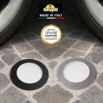 Oprawa najazdowa CECI 120 czarna FROSTED Fumagalli GX53LED CCT CCT 3W 230V czarny / tworzywo sztuczne
