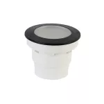 Oprawa najazdowa CECI 120 czarna FROSTED Fumagalli GX53LED CCT CCT 3W 230V czarny / tworzywo sztuczne