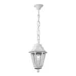 Oprawa ogrodowa wisząca Sichem/Anna CLEAR Fumagalli E27 wys.800 mm, szer.220 mm IP55 230V biały / tworzywo sztuczne