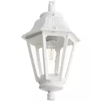 Oprawa ogrodowa wisząca Sichem/Anna CLEAR Fumagalli E27 wys.800 mm, szer.220 mm IP55 230V biały / tworzywo sztuczne