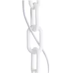 Oprawa ogrodowa wisząca Sichem/Anna CLEAR Fumagalli E27 wys.800 mm, szer.220 mm IP55 230V biały / tworzywo sztuczne