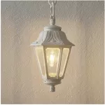 Oprawa ogrodowa wisząca Sichem/Anna CLEAR Fumagalli E27 wys.800 mm, szer.220 mm IP55 230V biały / tworzywo sztuczne
