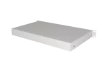 SZUFLADA DO SZAF 19" 1U 270MM SZARA LANBERG (1U/483X270MM UDŹWIG DO 30KG)