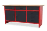 AWTOOLS STÓŁ WARSZTATOWY 6 SZUFLAD 160x60x85cm