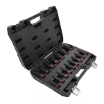 AWTOOLS ZESTAW NASADEK UDAROWYCH 1/2" 16cz. 10-32mm DŁUGIE BLACK LINE