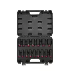 AWTOOLS ZESTAW NASADEK UDAROWYCH 1/2" 16cz. 10-32mm DŁUGIE BLACK LINE