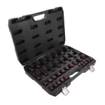 AWTOOLS ZESTAW NASADEK UDAROWYCH 1/2" 35cz./8-32mm/ KRÓTKIE I DŁUGIE BLACK LINE