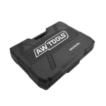AWTOOLS ZESTAW NASADEK UDAROWYCH 1/2" 35cz./8-32mm/ KRÓTKIE I DŁUGIE BLACK LINE