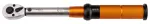 Klucz dynamometryczny dwukierunkowy 1/4", 5 - 25 Nm, zestaw 21 szt.