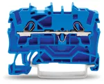 2-przewodowa złączka przelotowa 2,5 mm², niebieska 2002-1204